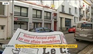 Le président LREM de l'Assemblée nationale, Richard Ferrand, mis en examen cette nuit pour "prise illégale d'intérêts" dans l'affaire des Mutuelles de Bretagne