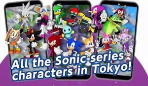 Présentation de Sonic aux Jeux Olympiques sur iOS