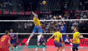 La France domine facilement la Roumanie - Volley - Euro (H)