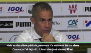5e j. - Sylvinho : "Dembélé a été bon, en première mi-temps"