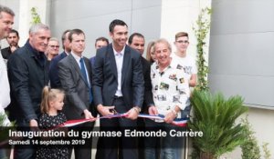 Beaulieu : inauguration du gymnase Edmonde Carrère