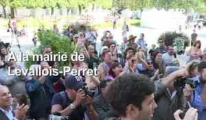 Levallois: rassemblement de soutien à Patrick Balkany