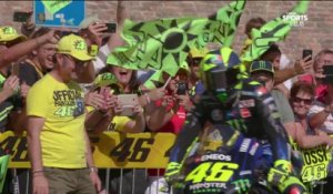 Une foule incroyable pour Valentino Rossi !