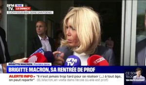 "Je me sens bien dans l'action" Brigitte Macron explique comment elle s'est construite en tant que Première dame