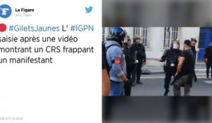 Vidéo d'un CRS frappant un Gilet jaune : le procureur saisit l'IGPN, la « police des polices »