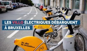 Les Villo électriques débarquent à Bruxelles