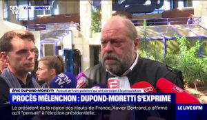 Me Dupond-Moretti: Jean-Luc Mélenchon "est dans une espèce de logique paranoïaque"