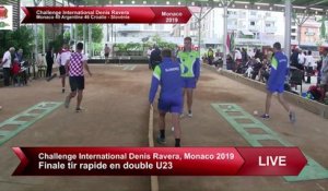 Finale du tir rapide en double U23, Challenge International Denis Ravera, Monaco 2019