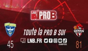 Leaders Cup PRO B : Saint-Quentin vs Denain (J1)