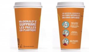 Vous n'aurez plus de pailles et de plastique dans les restaurants McDonald's à partir du 18 novembre !