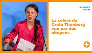 La colère de Greta Thunberg vue par des citoyens