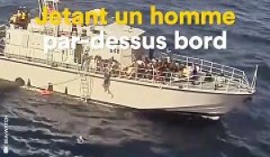 Sea-Watch dévoile les images de migrants maltraités par les au...
