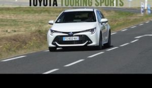 Essai Toyota Corolla Touring Sports hybride 122h Design 2019