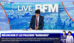 Mélenchon et les policiers "barbares" (1) - 25/09