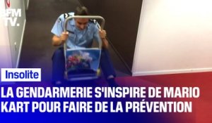 La gendarmerie profite de la sortie de Mario Kart pour faire de la prévention
