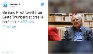 Bernard Pivot assume un tweet jugé sexiste sur Greta Thunberg et les « petites Suédoises »