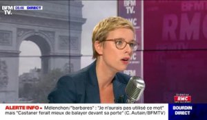 La France "ne prend pas suffisamment sa part dans l'accueil" des migrants, estime Clémentine Autain