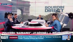 Président Magnien ! : Policiers "barbares", LFI défend J.-L. Mélenchon - 26/09