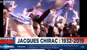 Euronews Soir spécial Jacques Chirac : jeudi 26 septembre 2019