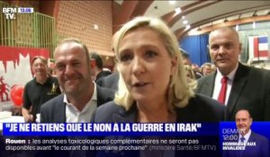 Marine Le Pen: "Il est naturel que je me rende aux obsèques de Jacques Chirac, au-delà des divergences politiques qui ont été les nôtres"