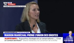 Marion Maréchal à la convention de la droite: "Nous sommes le camp de l'expérience"