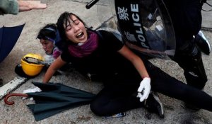 Hong Kong : le week-end le plus violent