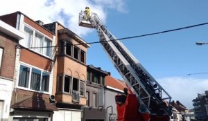 Mouscron : un incendie ravage une maison du centre-ville