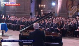 Hommage à Jacques Chirac: L'impromptu de Franz Schubert résonne en l'église Saint-Sulpice