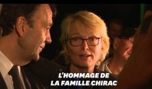 La fille de Jacques Chirac remercie les Français aux Invalides