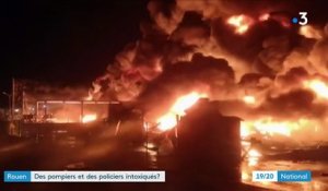 Incendie à Rouen : pompiers et policiers s'inquiètent après leur exposition aux produits