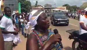 Réaction des habitants de Dimbokro suite à la visite d’Etat du Président de la République Alassane Ouattara, dans la région du N’ZI