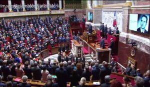 Chirac: hommage à l'Assemblée en présence de Cresson et Juppé
