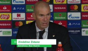 Football - Zinédine Zidane l'entraineur du Real Madrid :  "Il n'y a plus de petites équipes en Ligue des Champions"