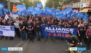 Policiers : une mobilisation très suivie à Paris