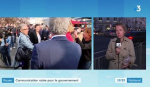 Rouen : une communication de crise ratée pour le gouvernement