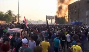 Face aux manifestations, les autorités irakiennes imposent un couvre-feu