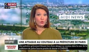 Paris: Deux policiers blessés par arme blanche dans l'enceinte de la préfecture de police - L'assaillant abattu