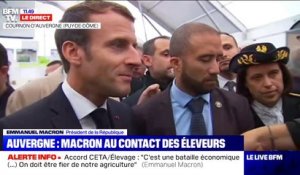 Emmanuel Macron: "On doit être fier de notre agriculture"
