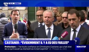 François-Xavier Bellamy (LR) demande à Christophe Castaner pourquoi il a affirmé que Mickaël Harpon était "un individu sans histoires"