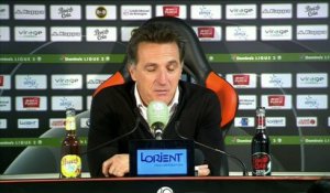 La réaction de Christophe Pelissier après FC Lorient - AC Ajaccio (0-0) 19-20