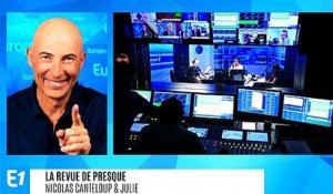 Marine Le Pen accuse Emmanuel Macron de plagiat : "Au voleur ! Pourquoi il me vole mon immigration ?" (Canteloup)