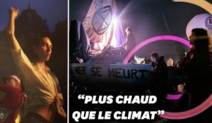À Paris, le rassemblement d'Extinction Rebellion a des airs de Techno Parade