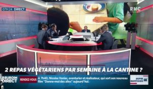 Dupin Quotidien : Deux repas végétariens par semaine à la cantine ? - 09/10