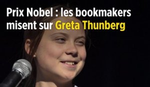 Prix Nobel : les bookmakers misent sur Greta Thunberg