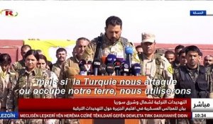 Les Kurdes syriens prêts à se "défendre jusqu'au dernier souffle"