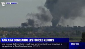La Turquie continue de bombarder les forces kurdes en Syrie