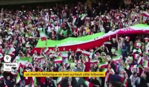 Iran : pour la première fois depuis 1979, des femmes en tribune lors d'un match de football