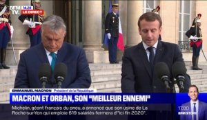 Emmanuel Macron: "Notre survie dans la géopolitique mondiale ne tient qu'à la force de l'Europe"