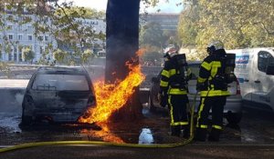 Incendie de véhicules à Chamars