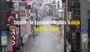 Japon : le typhon Hagibis a déjà fait un mort